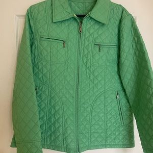 Green Quilted Jacket size L